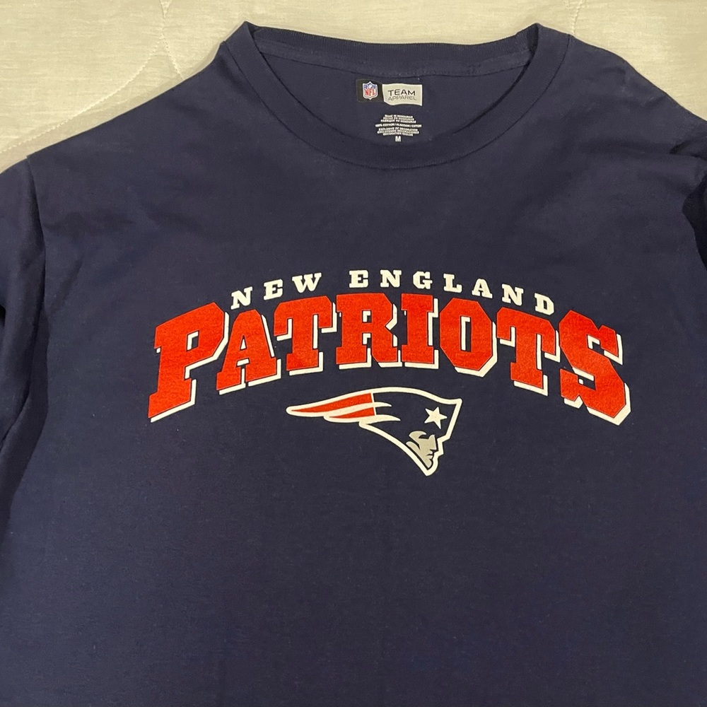 NFL NEW ENGLAND PATRIOTS LONG SLEEVE T-SHIRT M